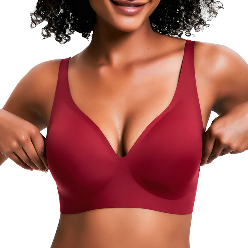VRCOMFY Wireless Jelly Push Up Bra
